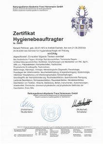 zertifizierter hygienebeauftragter
